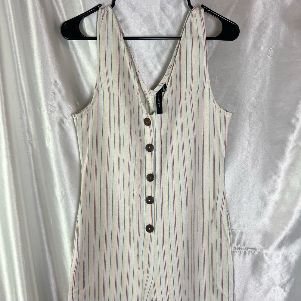 Knot Sisters Multicolor Striped Jumpsuit